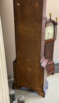 Federal Tall Case Clock with Rocking Ship Movement, Works by Simon Willard