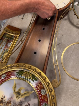 Fine & Rare Walter H. Durfee Girandole Clock