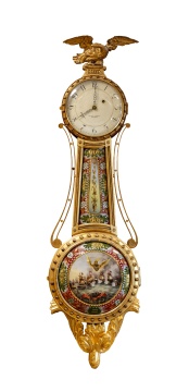 Fine & Rare Walter H. Durfee Girandole Clock