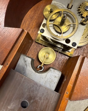 Fine & Rare Walter H. Durfee Girandole Clock