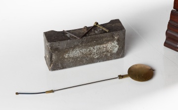 Aaron Willard, Boston Inlaid Mahogany Shelf Clock