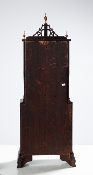 Aaron Willard, Boston Inlaid Mahogany Shelf Clock