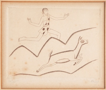 Four Eric Gill (1882-1940) Copper Engravings