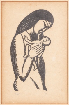 Four Eric Gill (1882-1940) Copper Engravings