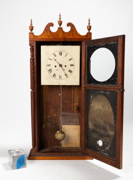 Extremely Rare Joseph Burritt, New York, Pillar & Scroll