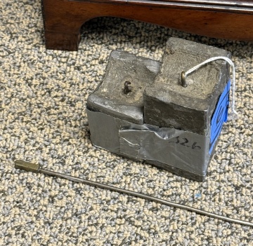 Rare Dwarf Grandfather Clock, Attributed to Joshua Wilder