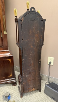 Rare Dwarf Grandfather Clock, Attributed to Joshua Wilder