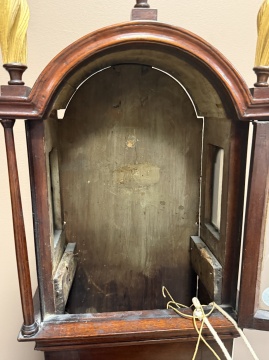 Rare Dwarf Grandfather Clock, Attributed to Joshua Wilder