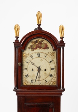 Rare Dwarf Grandfather Clock, Attributed to Joshua Wilder