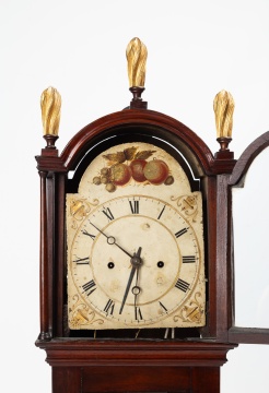 Rare Dwarf Grandfather Clock, Attributed to Joshua Wilder
