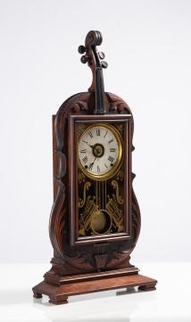 Fine & Rare Seth Thomas Violin Clock