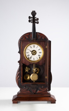 Fine & Rare Seth Thomas Violin Clock