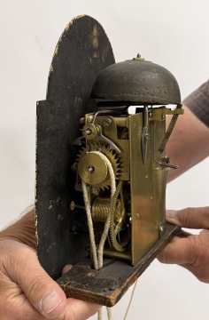 Rare Dwarf Grandfather Clock, Attributed to Joshua Wilder