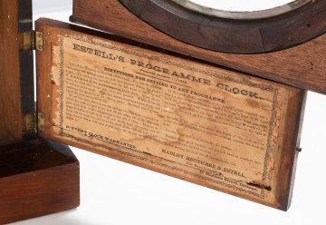 Rare Hadley Bros. & Estell Programmable Clock