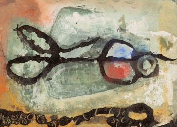 Theodore Stamos (American/Greek, 1922-1997) Abstract Composition, 1949