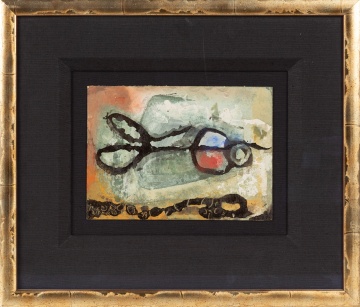 Theodore Stamos (American/Greek, 1922-1997) Abstract Composition, 1949