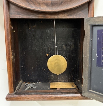 D.J. Gale's Astronomical Calendar No. 3 Wall Clock