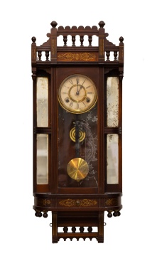 Ansonia "Reflector" Wall Clock