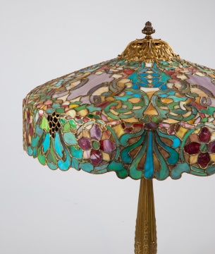 Fine & Rare Duffner & Kimberly Italian Renaissance Lamp