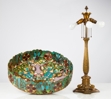 Fine & Rare Duffner & Kimberly Italian Renaissance Lamp