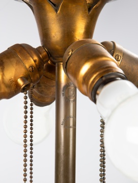 Fine & Rare Duffner & Kimberly Italian Renaissance Lamp