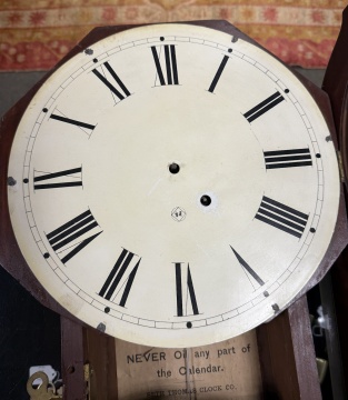 Seth Thomas No. 6 Office Calendar Wall Clock