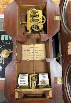 Seth Thomas No. 6 Office Calendar Wall Clock