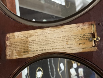 Seth Thomas No. 6 Office Calendar Wall Clock