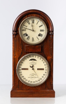 Ithaca Calendar Shelf Clock