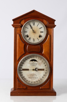 Ithaca Calendar Shelf Clock