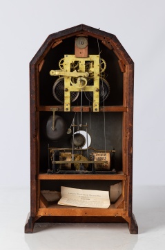 Ithaca No. 11 Octagonal Calendar Shelf Clock