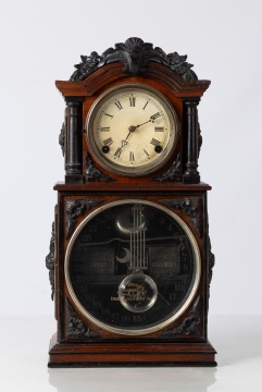 Ithaca Parlor Calendar No. 3 1/2 Shelf Clock