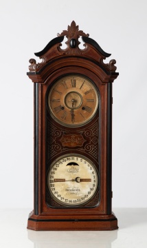 Ithaca No. 4 1/2 Favorite Calendar Clock
