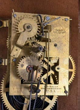 Welch Spring & Co. Calendar Clock