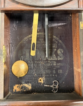Welch Spring & Co. Calendar Clock