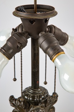 Fine & Rare Duffner & Kimberly Viking Lamp