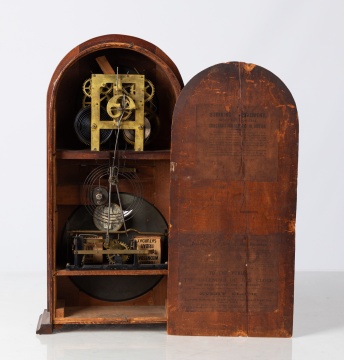 Ithaca Calendar Shelf Clock