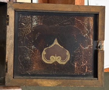 Welch Spring & Co. Round Top Drop Regulator Wall Clock