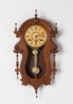 Ansonia Hanging Monogram Wall Clock