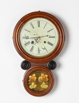 E. Ingraham & CO. Bristol, CT Ionic Wall Clock