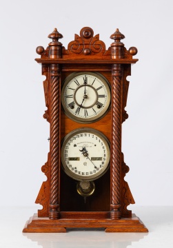 Waterbury Calendar Shelf Clock