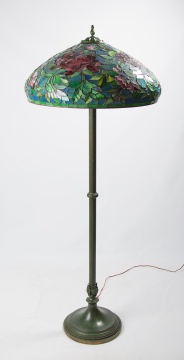 Fine & Rare Duffner & Kimberly Peony Floor Lamp