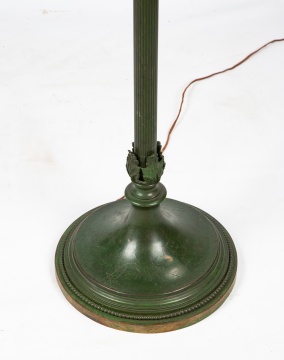 Fine & Rare Duffner & Kimberly Peony Floor Lamp