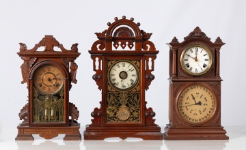 Three Shelf Clocks
