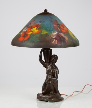 Fine & Rare Handel Poppy Lamp
