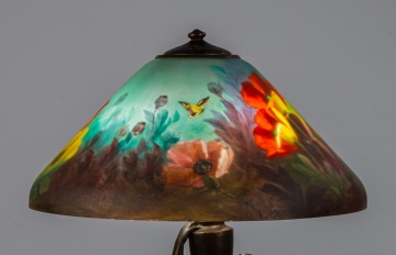 Fine & Rare Handel Poppy Lamp