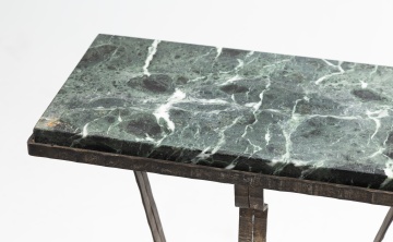 Edgar Brandt Style Art Deco Console Table