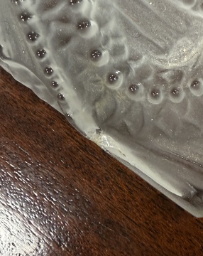 Lalique, France, "Masque de femme" Decorative Plate