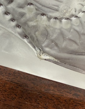 Lalique, France, "Masque de femme" Decorative Plate