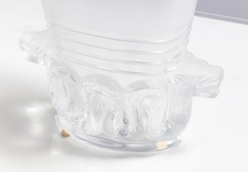 Lalique Azteca, Venise Vases, & Aries Compote